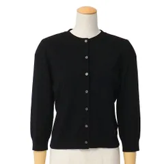 FOXEY フォクシー カーディガン サイズ40 クルーネック ニット ブランド古着【中古】20260423/RA9042