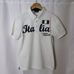 FILA ポロシャツ ホワイト イタリア刺繍 - メルカリ