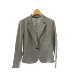 23区 オンワード樫山 Vingt-trois ジャケット テーラード 36 グレー /DO ■GY60