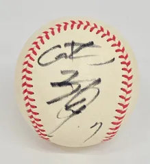 読売ジャイアンツ MLB OPENING SERIES JAPAN 2008 二岡智弘 直筆サインボール 投込球のサムネイル
