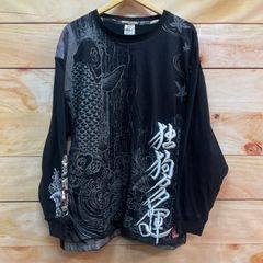DOGTOWN 黒龍 長袖Tシャツ 刺繍 - メルカリ