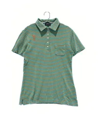 パーリーゲイツ | 2(L相当) | レディース 半袖ポロシャツ グリーン系【中古】ゴルフウェア