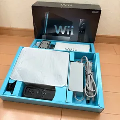 【フルメンテナンス】Wii 本体 セット ブラック 黒色 化粧箱付き b