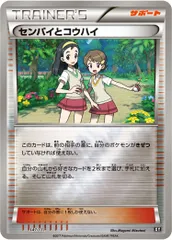 センパイとコウハイ(ミラー) [THE BEST OF XY] XY 147/171 傷有り ポケモンカード ポケカのサムネイル