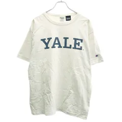 Champion チャンピオン YALE Tシャツ  ホワイト L