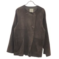 IENA LA BOUCLE イエナ ラブークル 23AW ゴートスエード レザージャケット 23-010-914-1020 ブラウン