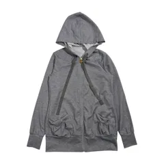 JILL STUART ジルスチュアート ハートチャーム フルジップ フーディー パーカー 9M/グレー系 レディースのサムネイル