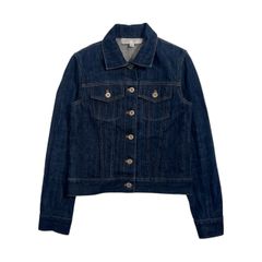 新品 アツキオオニシ デニムジャケット 38 濃紺 ATSUKI ONISHI - メルカリ