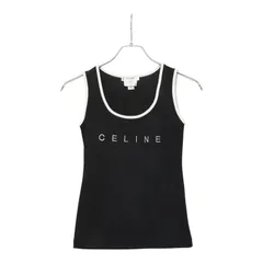 CELINE 定番アイボリー/ブラック ストライプ タンクトップ S 新品未使用 CELINE(セリーヌ) タンクトップ(レディース) - ブランド通販のBUYMA