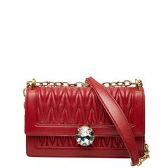 美品 マイケルコース セレナ キルティング チェーン ショルダーバッグ 35S2GNRL2U フェイクレザー Michael Kors 【1-0224371】 MICHAEL KORS - 美品 マイケルコース セレナ キルティング チェーン