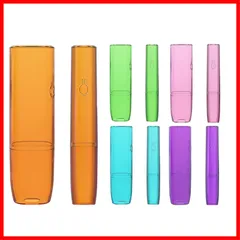 【数量限定】one用の保護メッキケース 対応アイコス iluma イルマ ワン カバー inkostudio汎用交換ケース、iqos ハードケース 収納ケース (オレンジ)