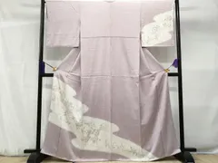 平和屋着物■訪問着　手描き　絞り　辻が花　暈し染め　正絹　逸品　CABF7113fb