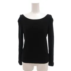 プロポーション ボディドレッシング PROPORTION BODY DRESSING 長袖カットソー M 黒 ブラック 長袖 ボートネック 肩ギャザー ECG003 /IL ■ECG003のサムネイル