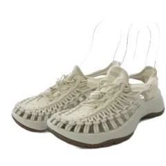 キーン KEEN ウィメンズ ユニーク アストリア サンダル フラット 23.5cm ホワイト /YO28 ■SH