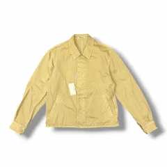 参考上代66000円 AURALEE 26SS GARMENT-DYED FINX LIGHT CHINO BLOUSON ガーメントダイフィンクスライトチノブルゾン  ジャケット オーラリー A26SB01LF ベージュ 4 （14108M）のサムネイル