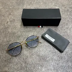 THOM BROWNE サングラス  サングラス トムブラウン TB-106-CNVY-GLD-50  ゴールド 50▢21-145 （14116M）のサムネイル