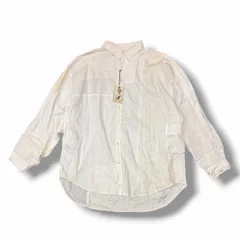 参考上代27280円 KAPITAL 綿×リネン　パッチワークグランデシャツ 長袖シャツ キャピタル EK-1120 ホワイト 2 （14175M）のサムネイル