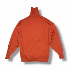 参考上代31900円 Graphpaper 24AW High Gauge L/S High Neck Knit ハイゲージロングスリーブハイネックニット タートルネックニット グラフペーパー GU243-80313C ブラウン 3 （14198M）のサムネイル
