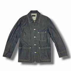 極美品 10YC デニムジャケット M 日本製 カバーオール ジャケット 濃紺
