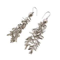 イザベルマラン ISABEL MARANT リーフ装飾 フックピアス シルバーカラー /KHのサムネイル