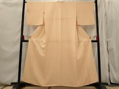 躾糸付未使用　夏着物　160cm　紗　格子　正絹お召　桜色　b595 躾糸付未使用 夏着物 160cm 紗 格子 正絹お召 桜色 b595 - メルカリ