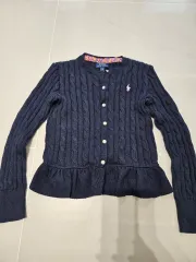 ポロ BIGガールズ カーディガン M(8-10)