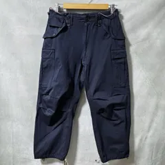 NVy by F.A.T ネイビーバイ エフエーティー 限定ライン 高密度 ポリエステルナイロン ワイド ミリタリー カーゴパンツ アンクル丈 size.Sのサムネイル