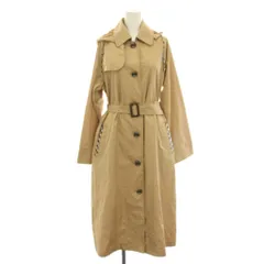 アクアスキュータム AQUASCUTUM レインコート スプリングコート ロング M ベージュ 41018-01 /HNのサムネイル