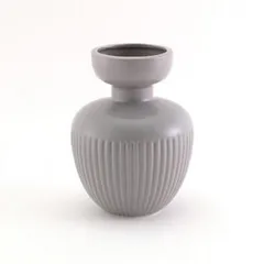 志成販売 磁器のフラワーベース(L) ブルー 108139BL