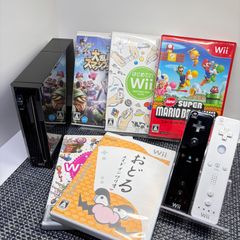 すぐ遊べる動作確認済】Wii 本体とゲームソフトセット - メルカリ