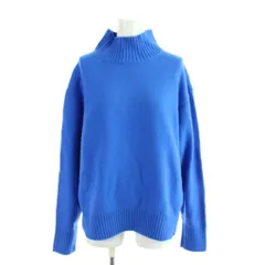 ユナイテッドアローズ UNITED ARROWS ウールカシミヤハイネックニット セーター ウール 青 ブルー 長袖 無地 1513-106-4576 /AP