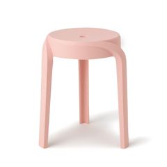 ♥無印良品 スチール丸脚スツール 背もたれ付き（テラコッタ） - メルカリ