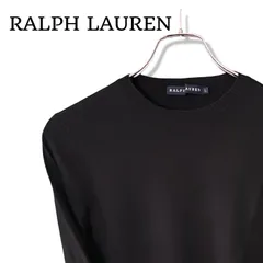 RALPH LAUREN ラルフローレン ブラック メンズ トップス 長袖 ニット セーター シンプル ユニセックス ビジネス【Lサイズ】185TYのサムネイル
