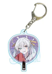 超かぐや姫！ うちわキーホルダー 月見ヤチヨ 新品 正規品 【ベルハウス】のサムネイル