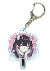 超かぐや姫！ うちわキーホルダー 駒沢乃依 新品 未開封品 正規品 【ベルハウス】のサムネイル
