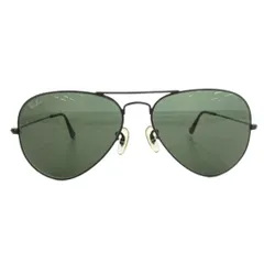 レイバン RAY BAN AVIATOR LARGE METAL サングラス アイウェア メガネ 58□14 黒 ブラック RB3025 L2823 /FF