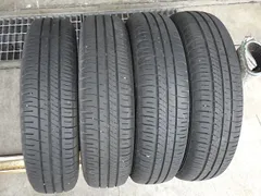 T2411-6　ラジアルタイヤ　ダンロップ　ENASAVE EC204　145/80R13　2020年　４本セットのサムネイル