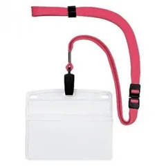 オープン工業 吊り下げ名札クリップ式ヨコ特大10枚 桃 NL-21-PK