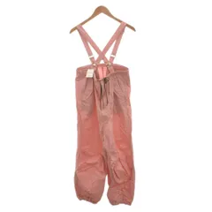 ビームスボーイ BEAMS BOY US ARMY タグ付き 22AW オーバー パンツ ガーメント ダイカラー オーバーオール サロペット F サーモンピンク /FF