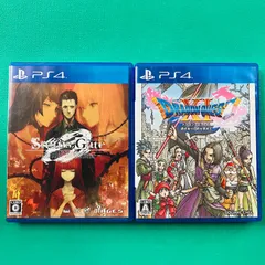 【ディスク美品 2点セット】PS4  シュタインズ・ゲート ゼロ ドラゴンクエストXI 過ぎ去りし時を求めて DQ11 ドラクエ11 プレイステーション4