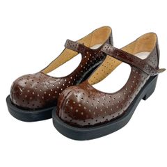 MM6 Masion Margiela メリージェーンレザーシューズ38 - メルカリ