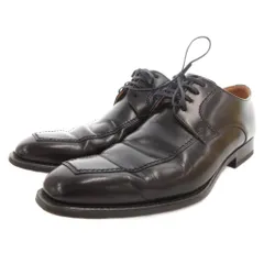 リーガル REGAL ビジネスシューズ 革靴 Uチップ スクエアトゥ 25 1/2 124R 黒 ブラック /FF