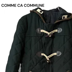 COMME CA COMMUNE コムサコミューン グリーン メンズ アウター 長袖 ジャケット ダッフルコート キルティング 冬 防寒 カジュアル【Sサイズ】0001472OCのサムネイル