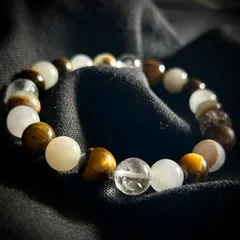 勝負運がアップする霊石ブレスレット／ギャンブル運　金運　宝くじ　呪物