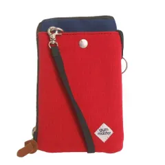 ジムマスター gymmaster スマホショルダーバッグ 斜め掛け ロゴ 赤 レッド 紺 ネイビー 鞄のサムネイル