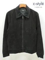 B957 [人気] Theory セオリー レザージャケット L ブラック 羊革 ボンバージャケット WYATT R L_REECE HV | ★