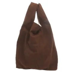 MASTER&Co. ハンドバッグ トート フェイクスエード 茶 ブラウン /FF