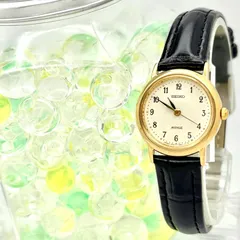 【新品電池】SEIKO セイコー AVENUE アベニュー レディース 腕時計 ゴールド 1F21-0G10 3N0977 新品ベルト