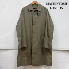 マッキントッシュロンドン ステンカラー ロングコート ライナー チェック 玉虫色 ベンチレーション チンストラップ メンズ 40 ISItems【USED】【古着】【中古】50157898のサムネイル
