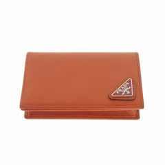 プラダ PRADA サフィアーノ カードケース 名刺入れ PAPAYA オレンジ 2MC122のサムネイル